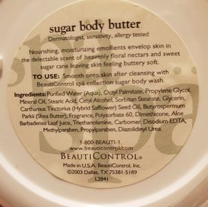 beauticontrol Makeup - BeautiControl Sugar body butter beauticontrol Makeup - BeautiControl Sugar body butter